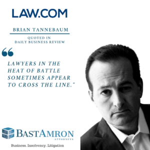 Special Counsel Brian Tannebaum was quoted in a recent article by LAW.com “Dechert Partners Win Reversal of Sanctions in 3M Earplug Trial.”