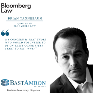 BRIAN TANNEBAUM QUOTED IN BLOOMBERG LAW– “FLORIDA JUSTICES EVADE BAR WITH GO-IT-ALONE RULEMAKING PATTERN”