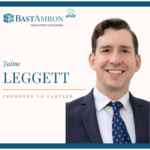 JAIME LEGGETT HAS BEEN NAMED PARTNER